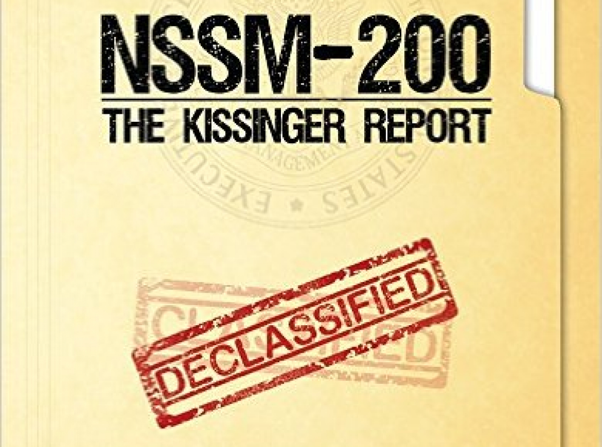 Американский проект NSSM 200 и современная Грузия